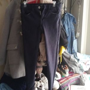 American eagle navy jeggings